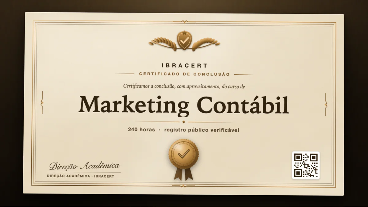 Capa do curso Marketing Contábil