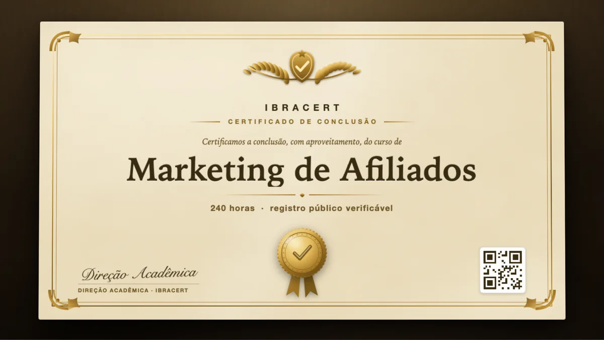 Capa do curso Marketing de Afiliados