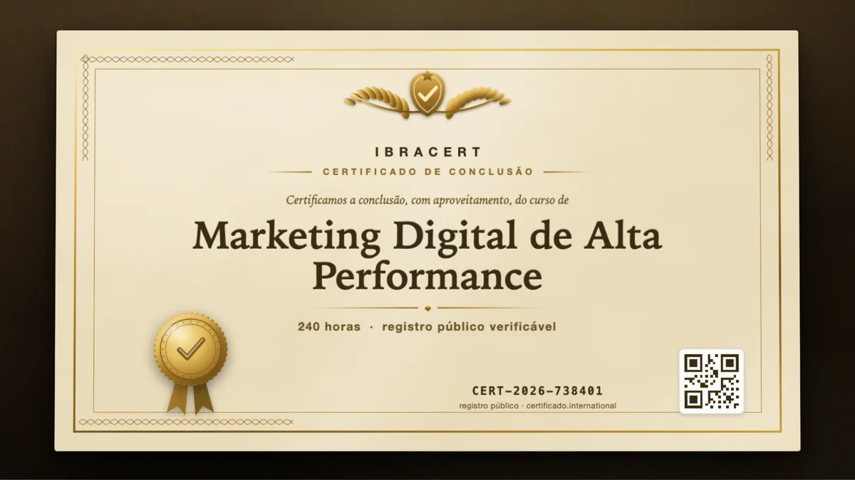Capa do curso Marketing Digital de Alta Performance
