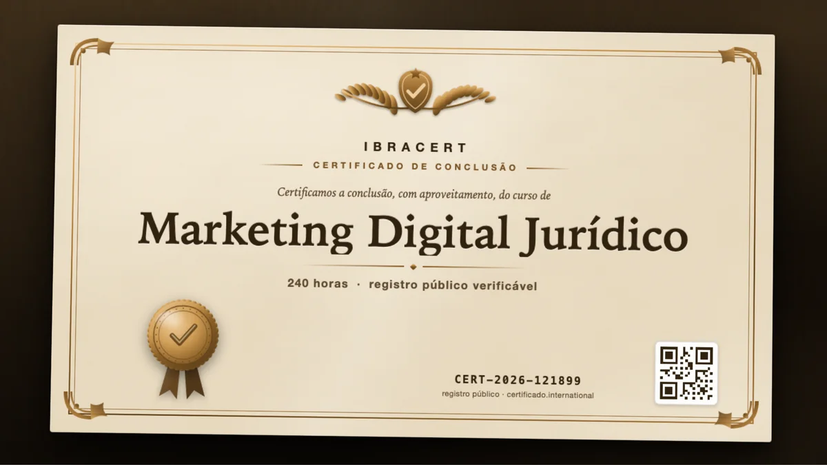 Capa do curso Marketing Digital Jurídico