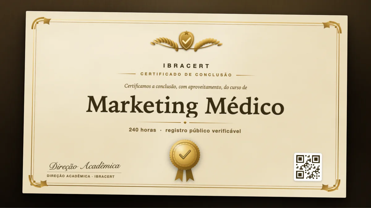 Capa do curso Marketing Médico