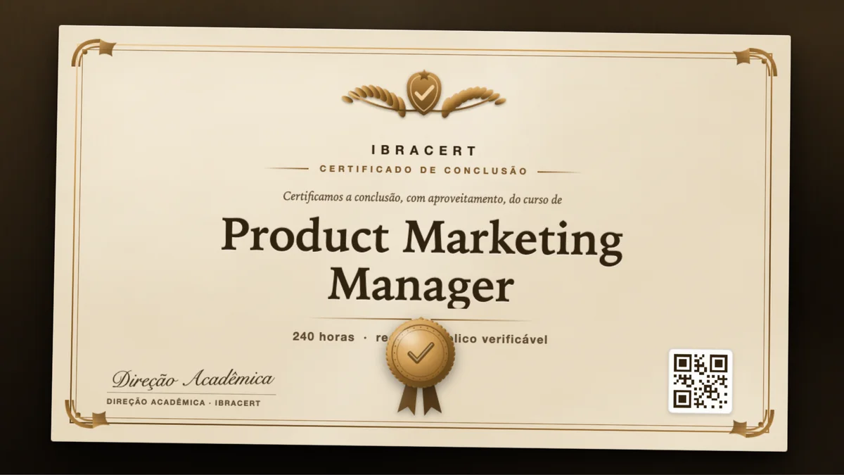 Capa do curso Product Marketing Manager