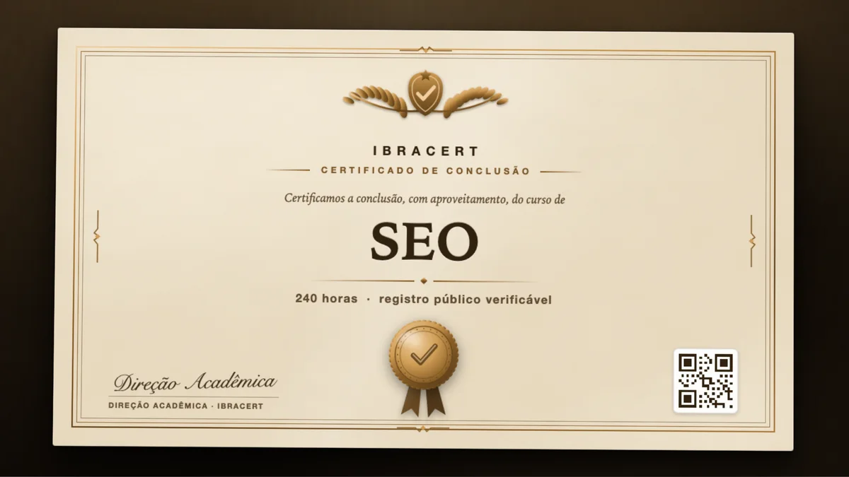 Capa do curso SEO