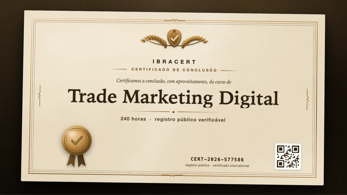 Capa do curso Trade Marketing Digital