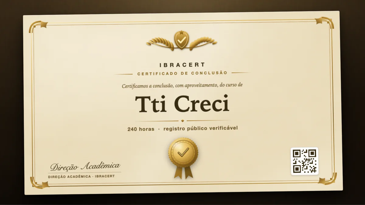 Capa do curso Tti Creci