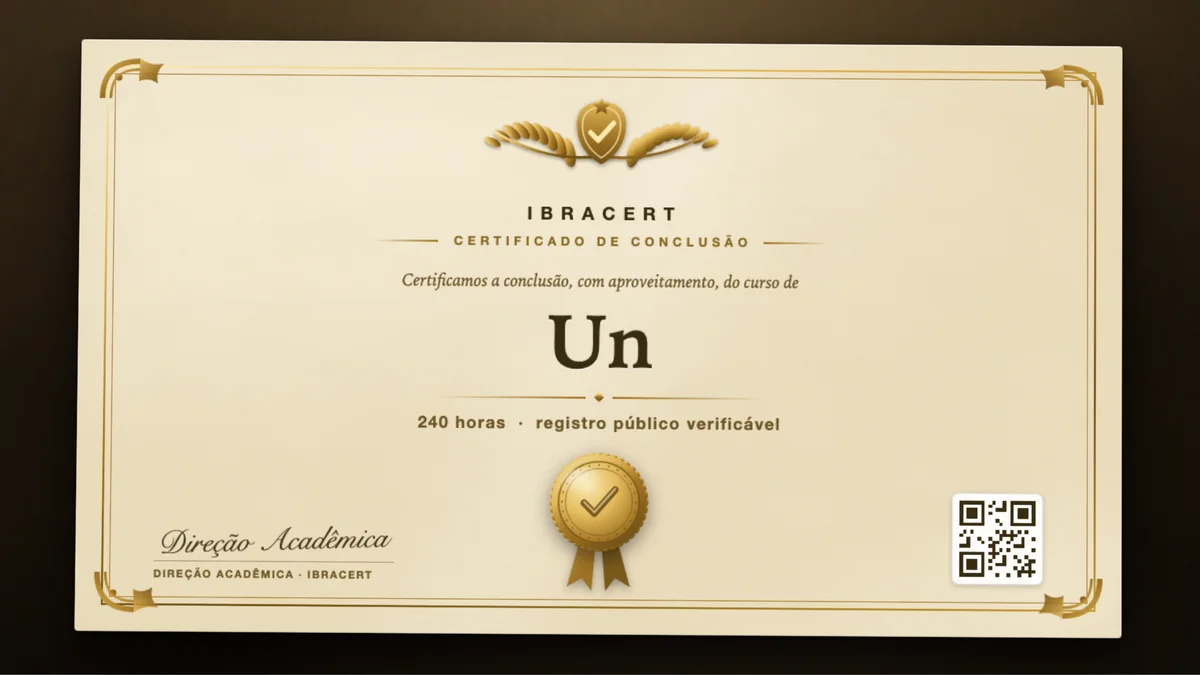 Capa do curso Un