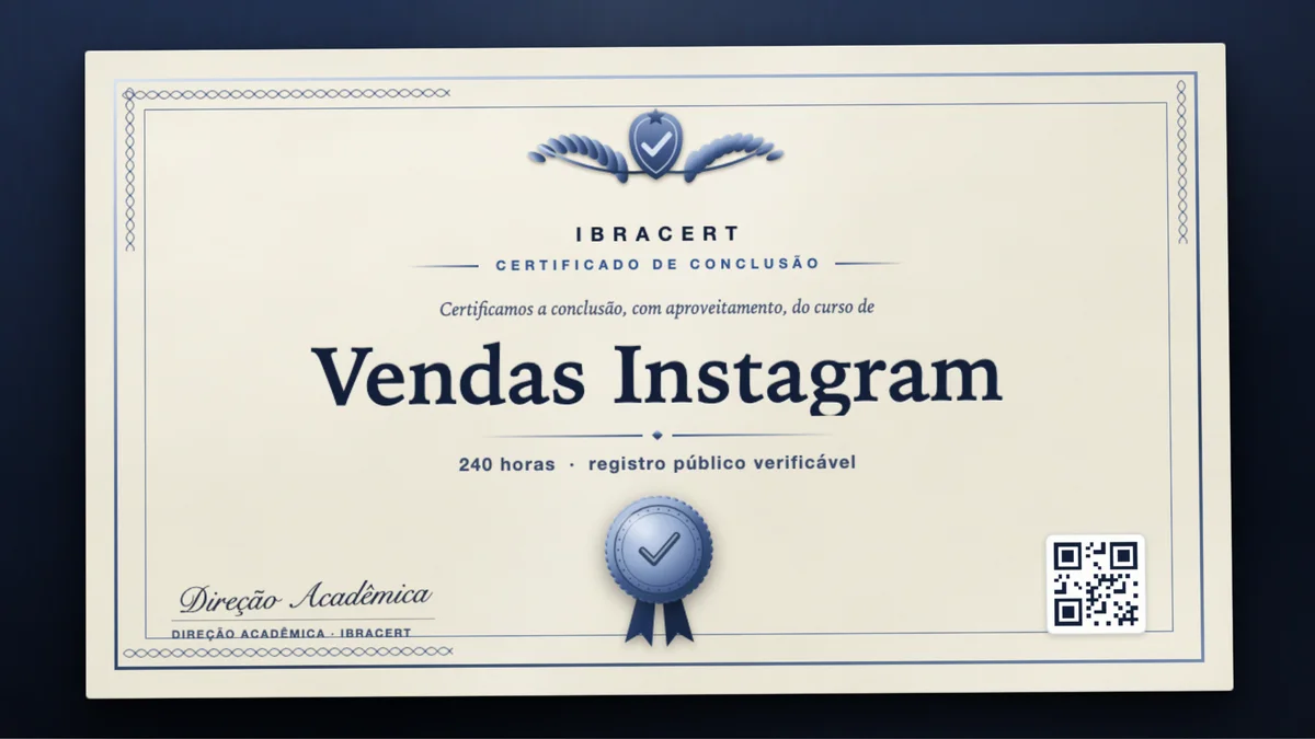 Capa do curso Vendas Instagram