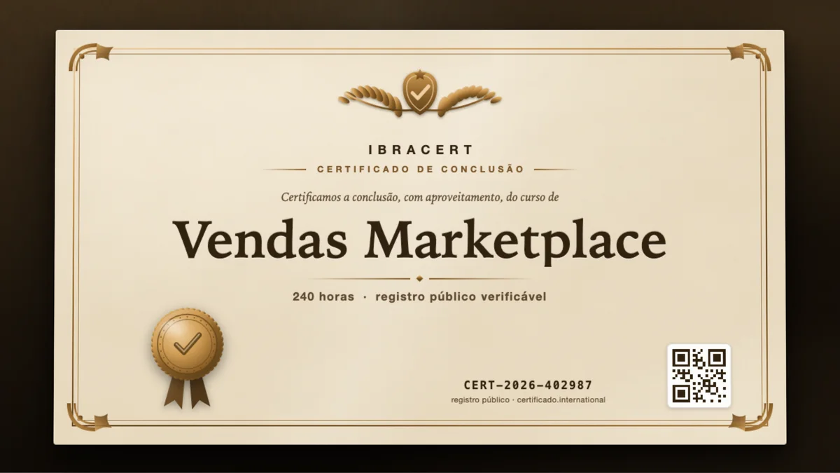 Capa do curso Vendas Marketplace