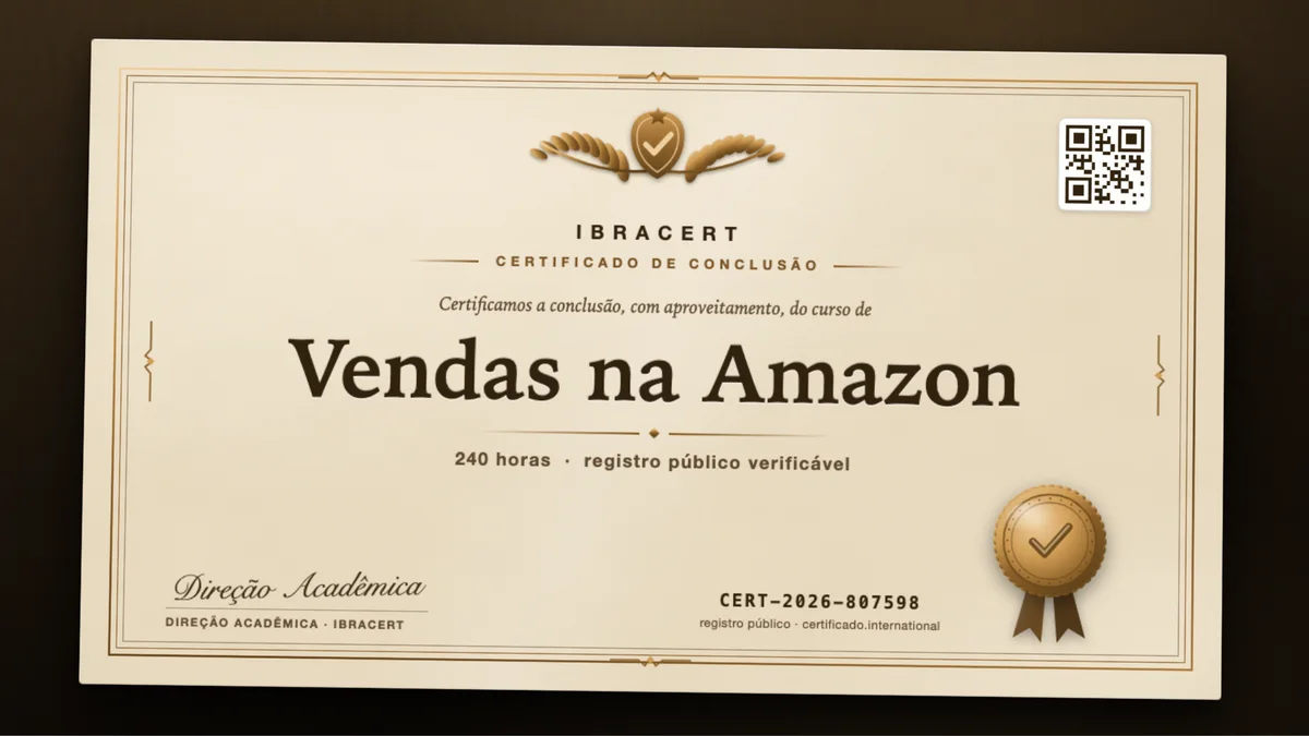 Capa do curso Vendas na Amazon