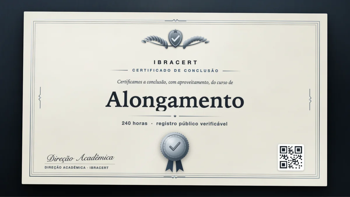 Capa do curso Alongamento