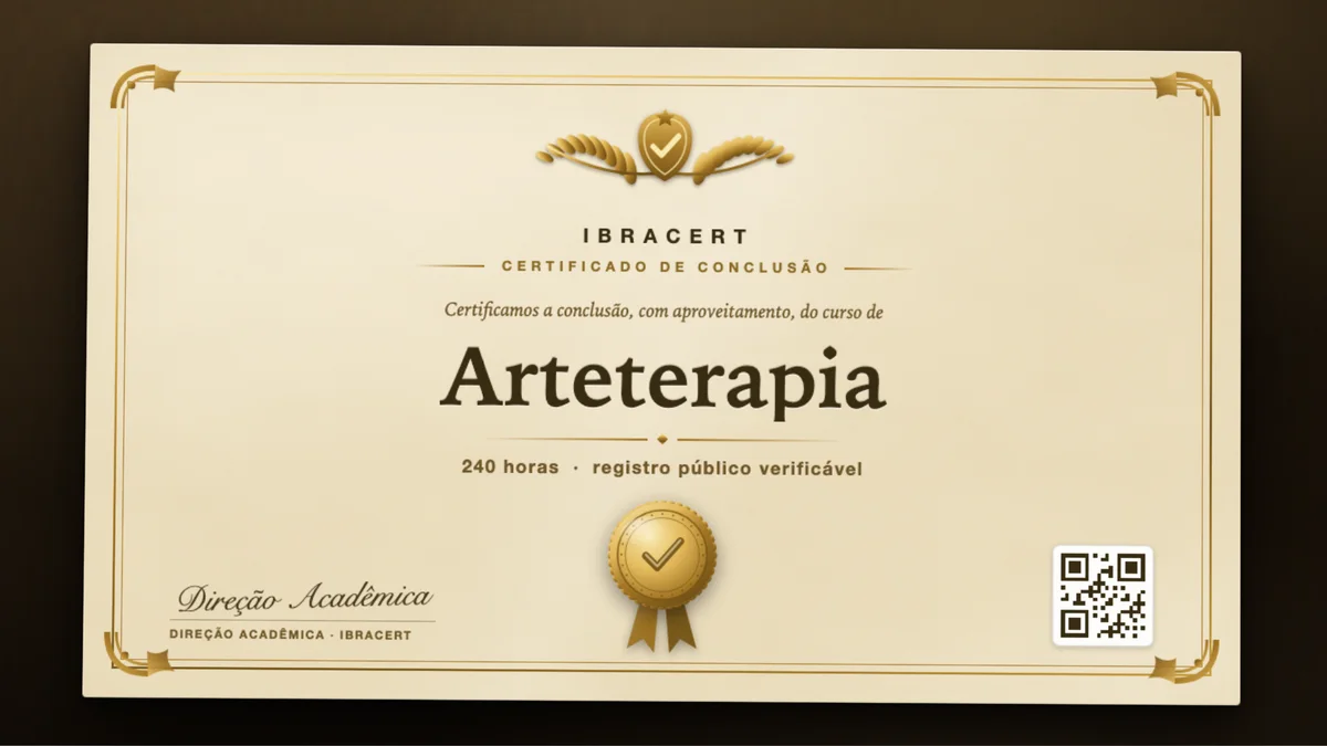 Capa do curso Arteterapia