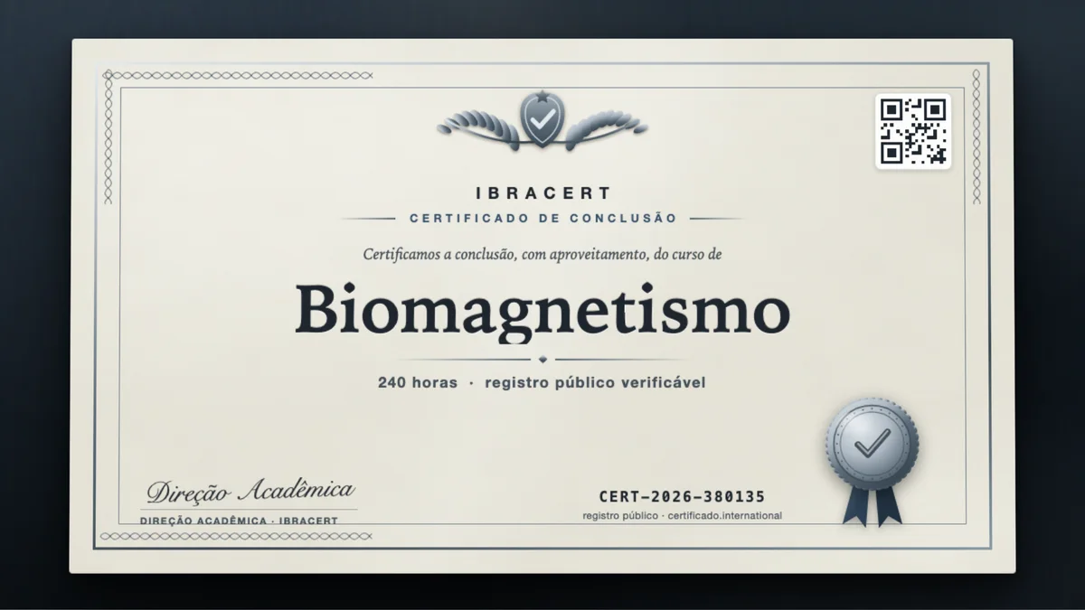 Capa do curso Biomagnetismo