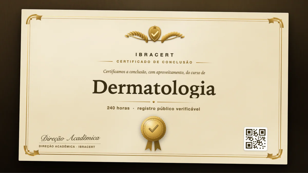 Capa do curso Dermatologia