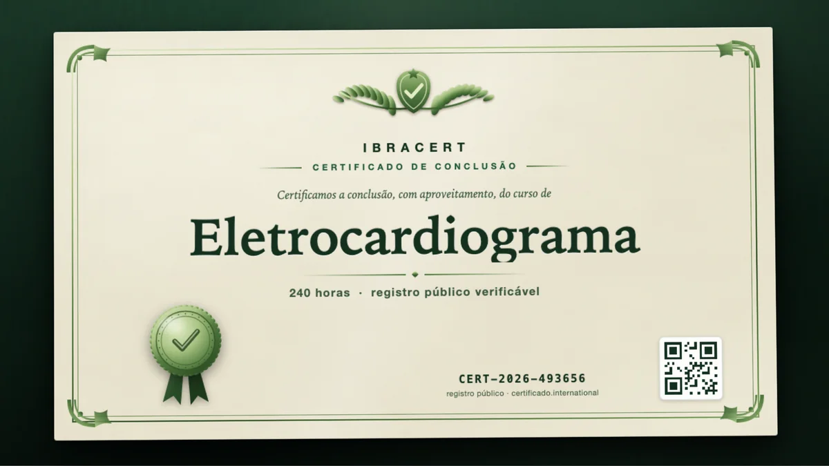 Capa do curso Eletrocardiograma
