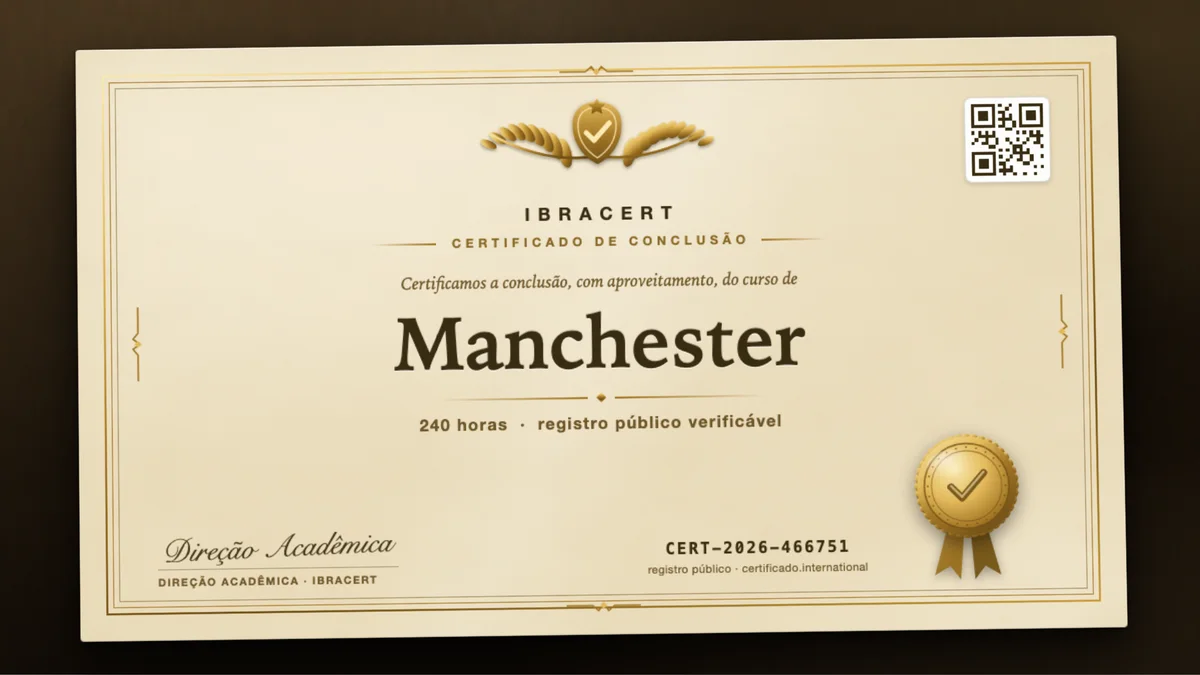 Capa do curso Manchester