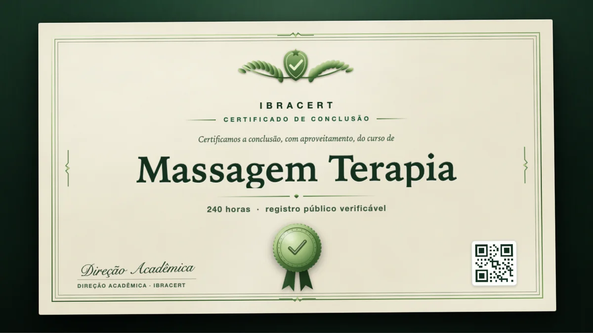 Capa do curso Massagem Terapia
