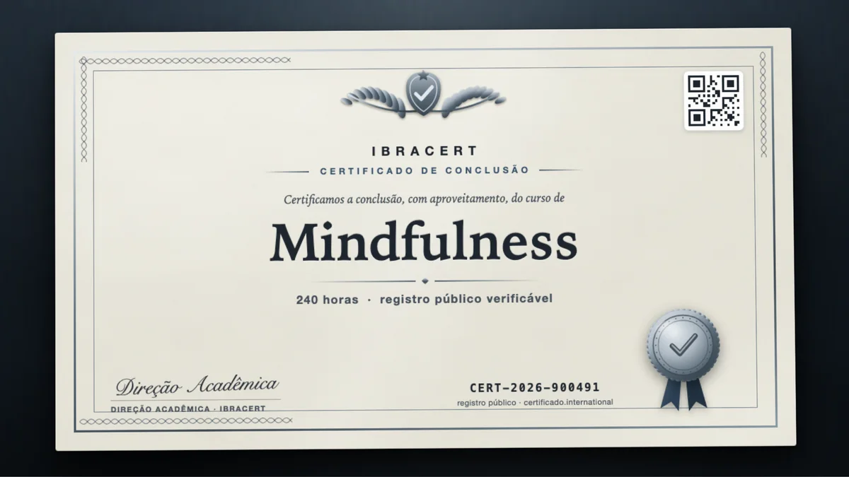 Capa do curso Mindfulness