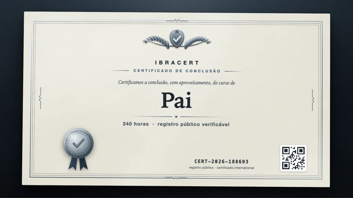 Capa do curso Pai