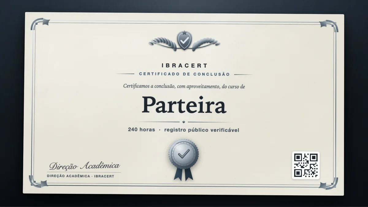 Capa do curso Parteira
