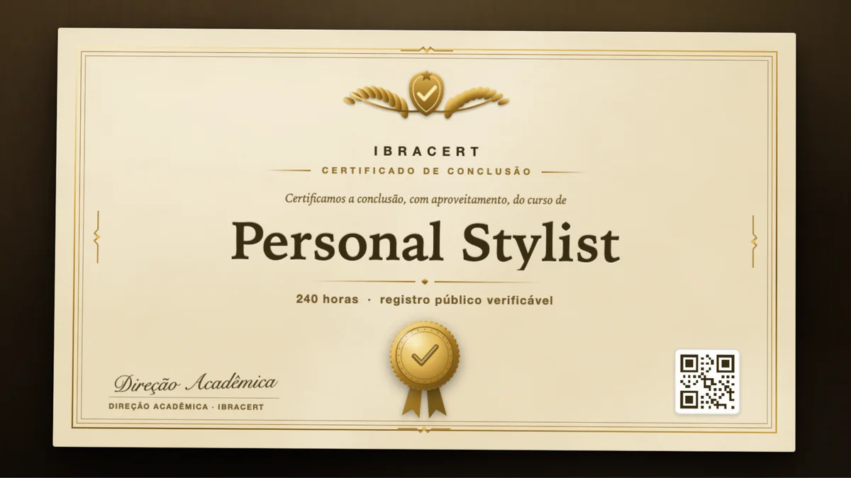 Capa do curso Personal Stylist