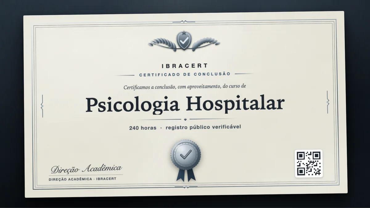 Capa do curso Psicologia Hospitalar