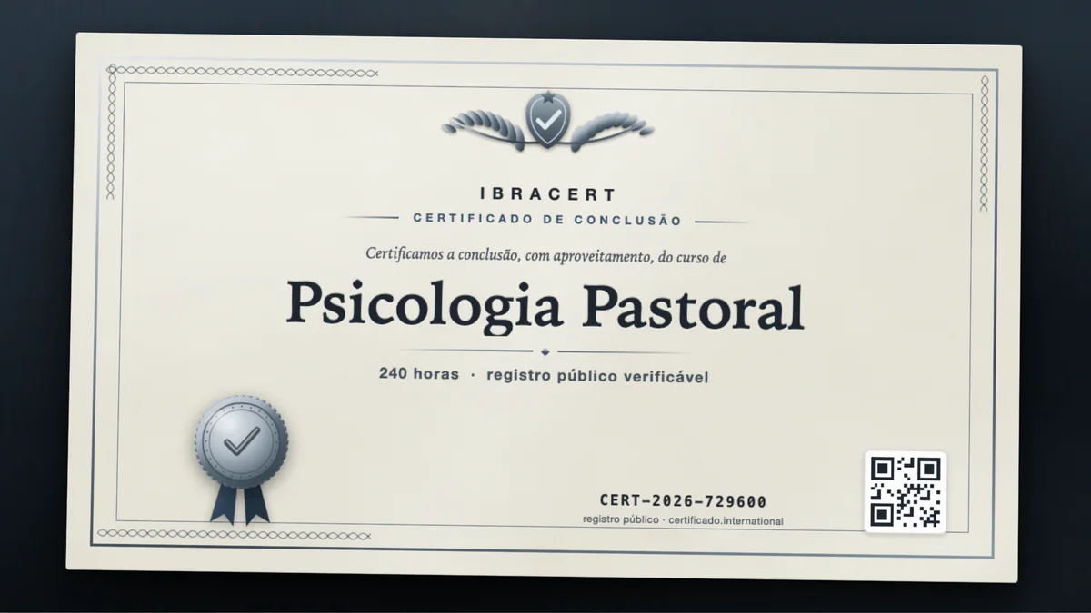 Capa do curso Psicologia Pastoral