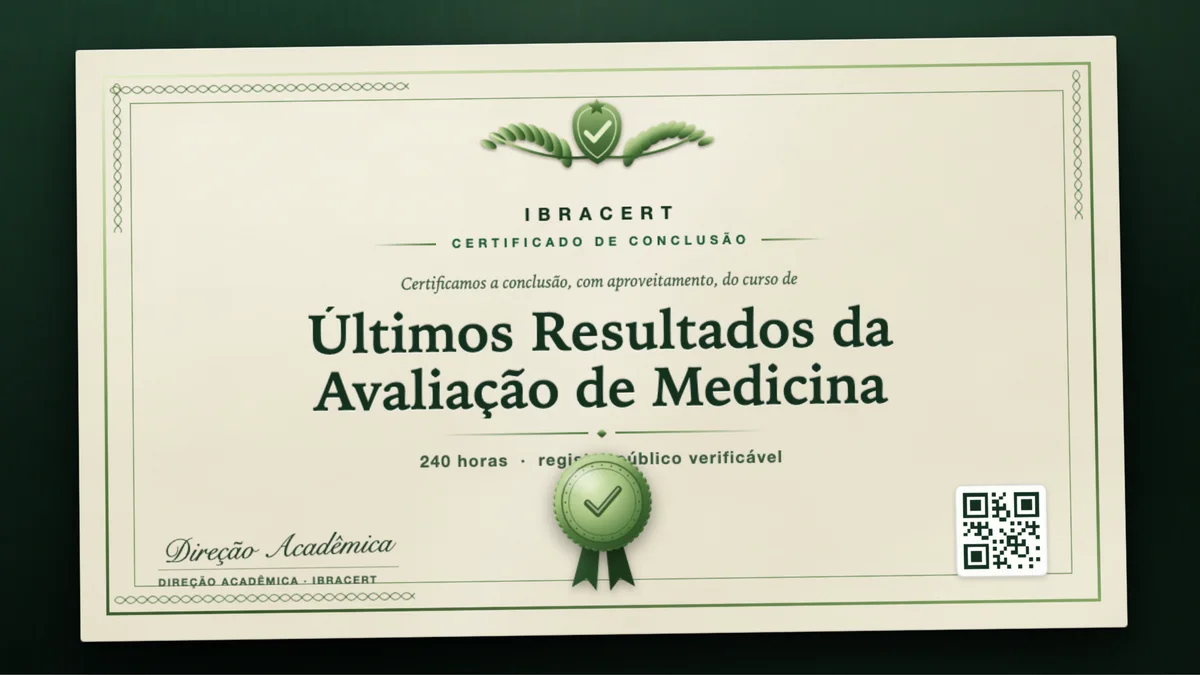 Capa do curso Últimos Resultados da Avaliação de Medicina