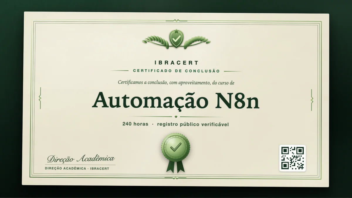 Capa do curso Automação N8n