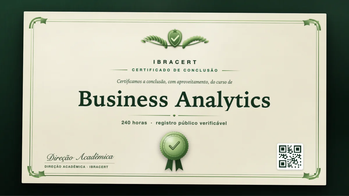 Capa do curso Business Analytics
