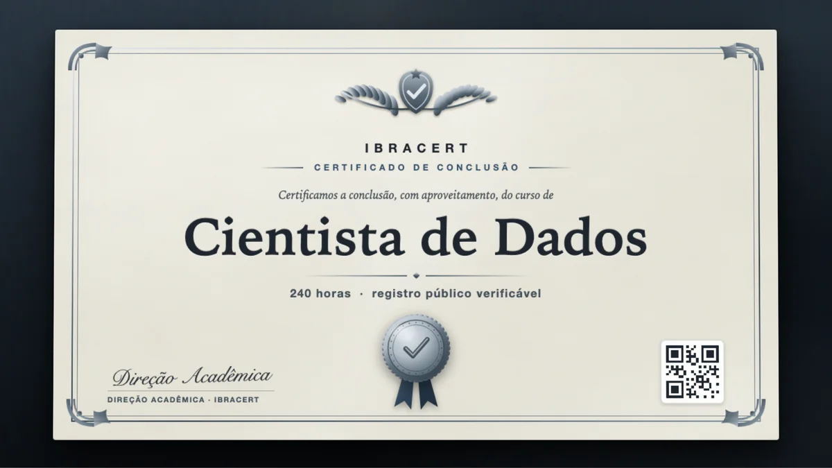 Capa do curso Cientista de Dados