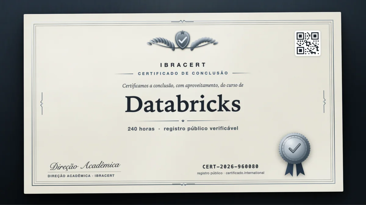 Capa do curso Databricks