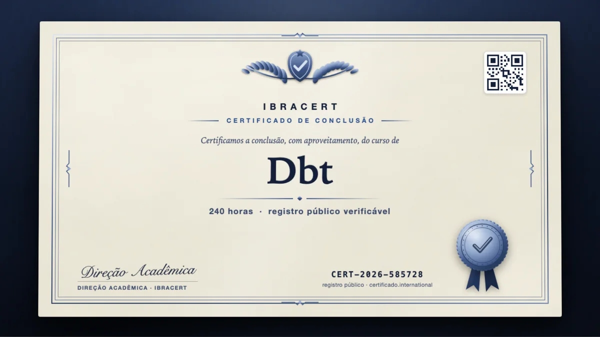 Capa do curso Dbt