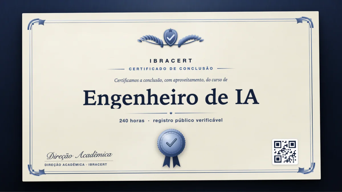 Capa do curso Engenheiro de IA