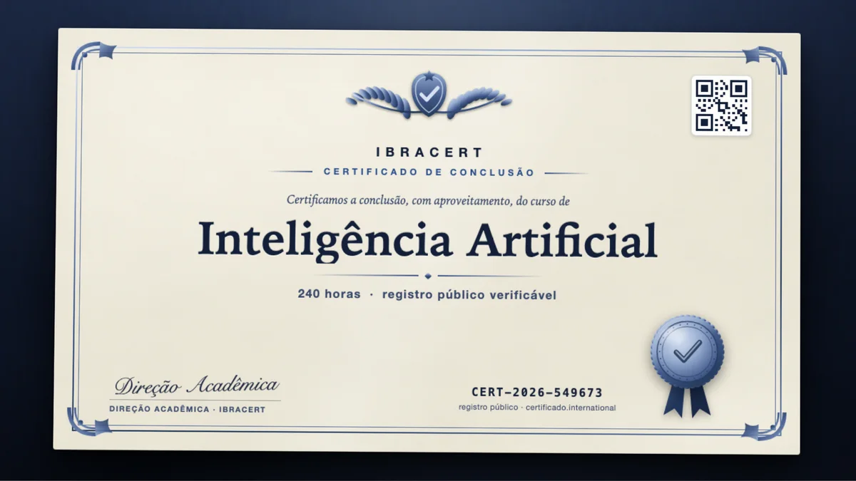 Capa do curso Inteligência Artificial