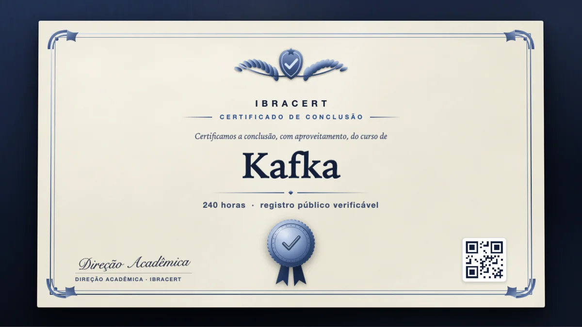 Capa do curso Kafka
