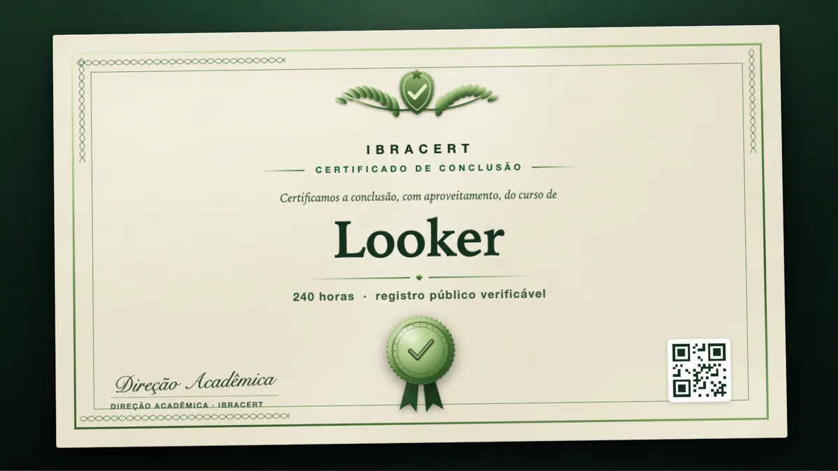 Capa do curso Looker