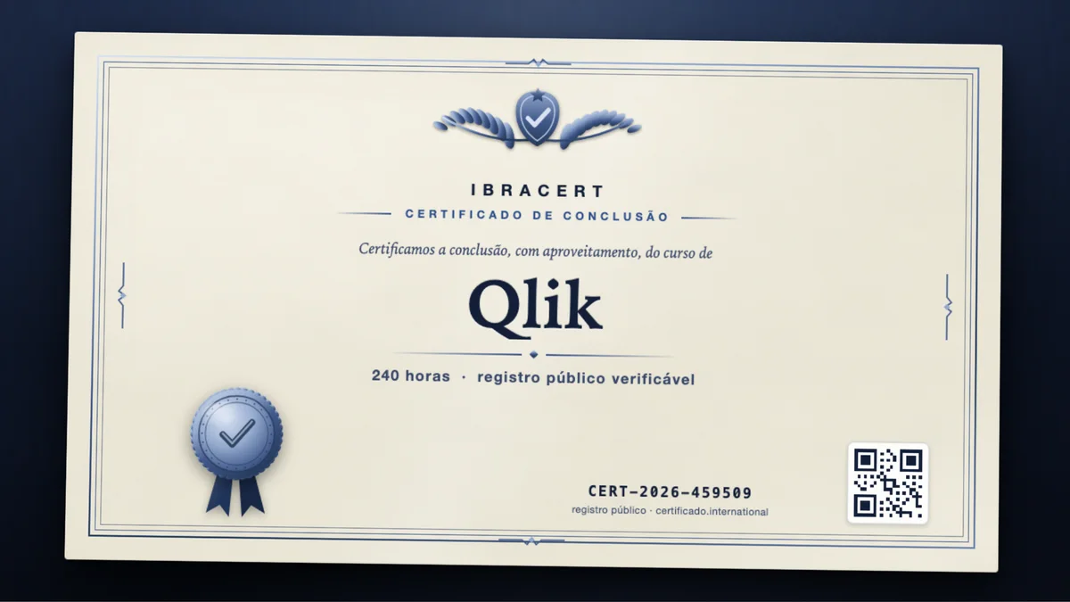 Capa do curso Qlik