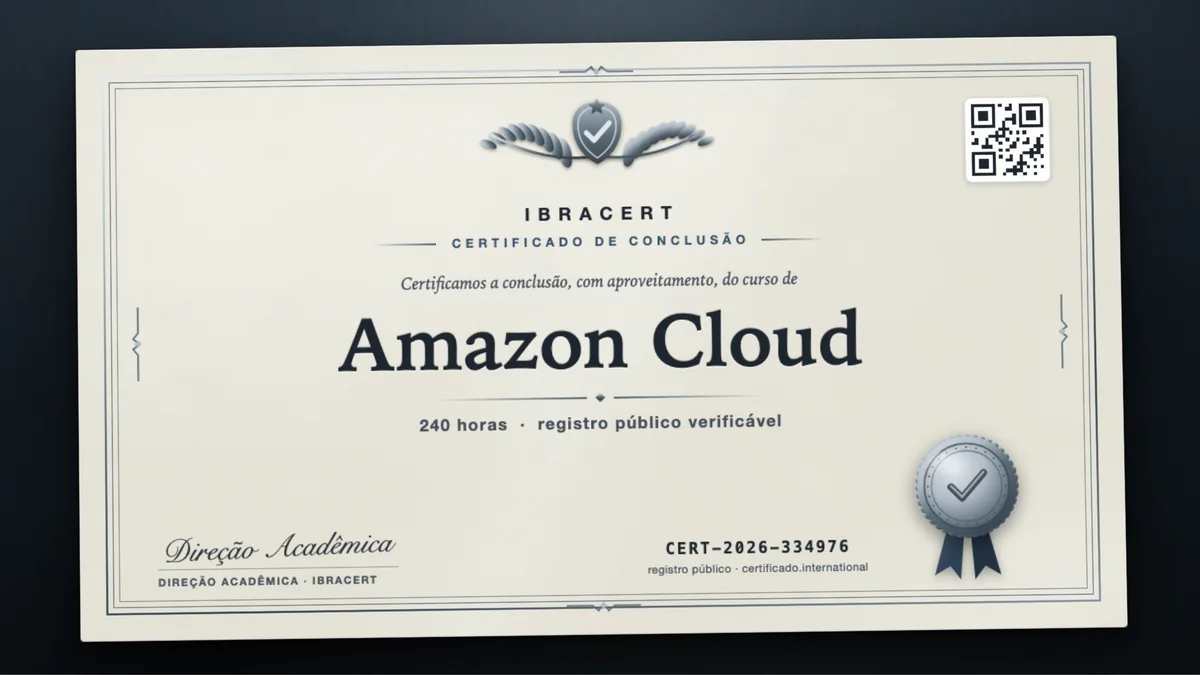 Capa do curso Amazon Cloud