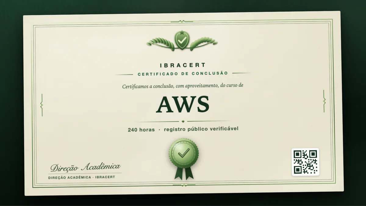 Capa do curso AWS