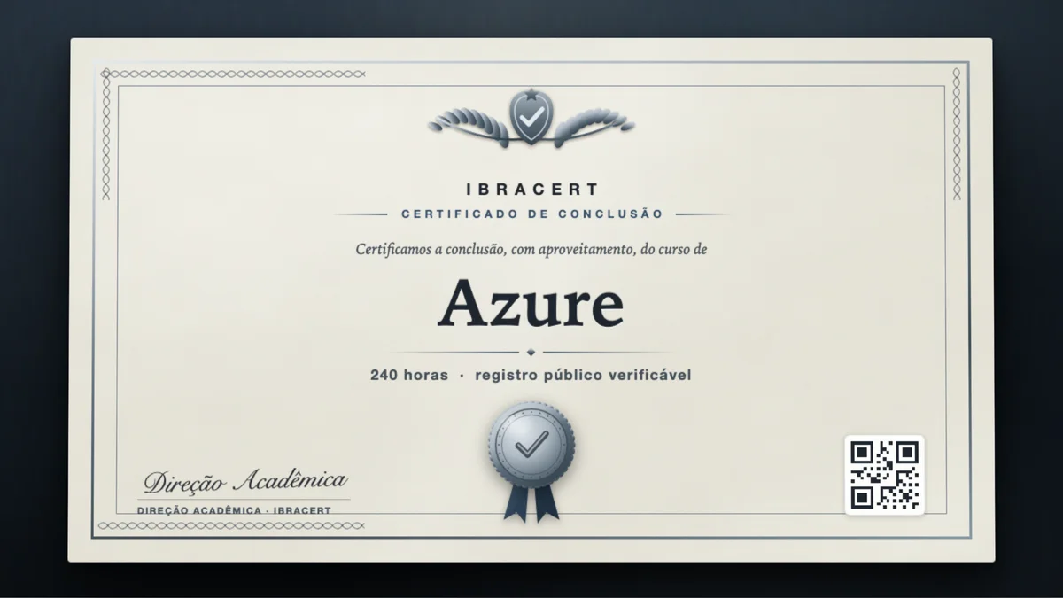 Capa do curso Azure