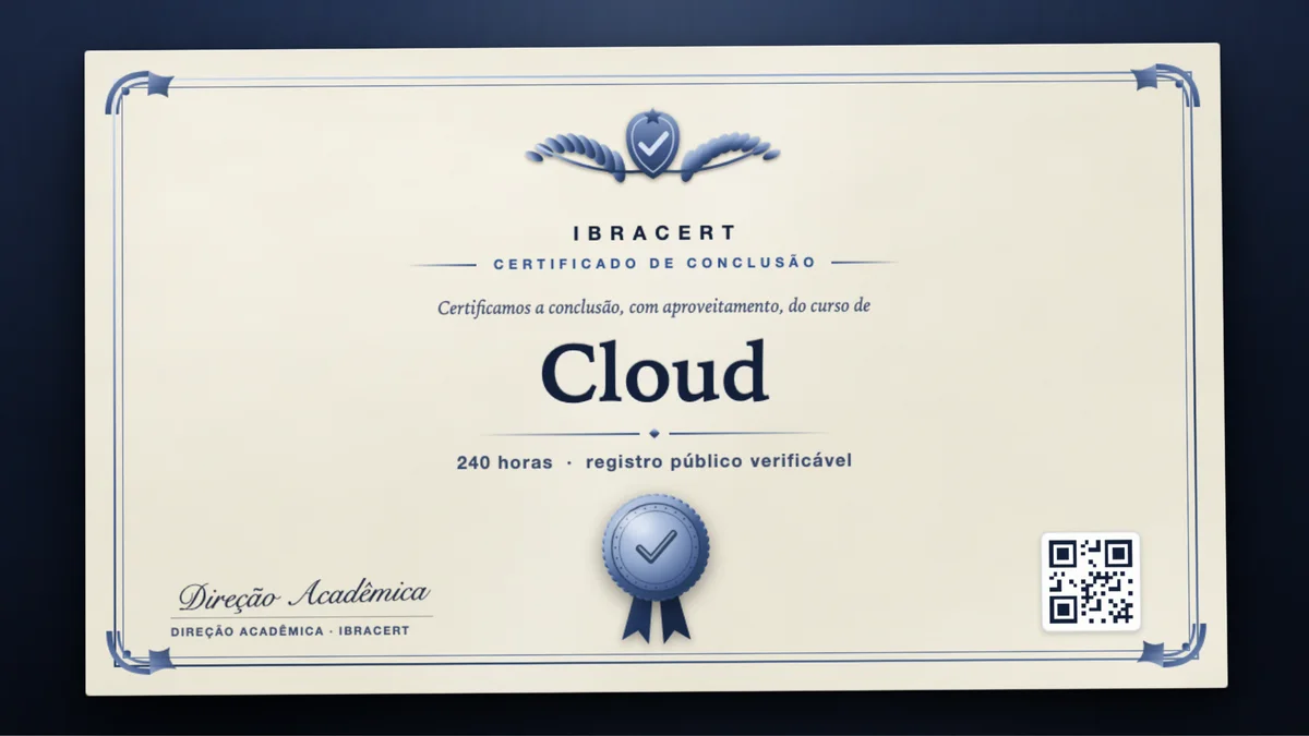 Capa do curso Cloud