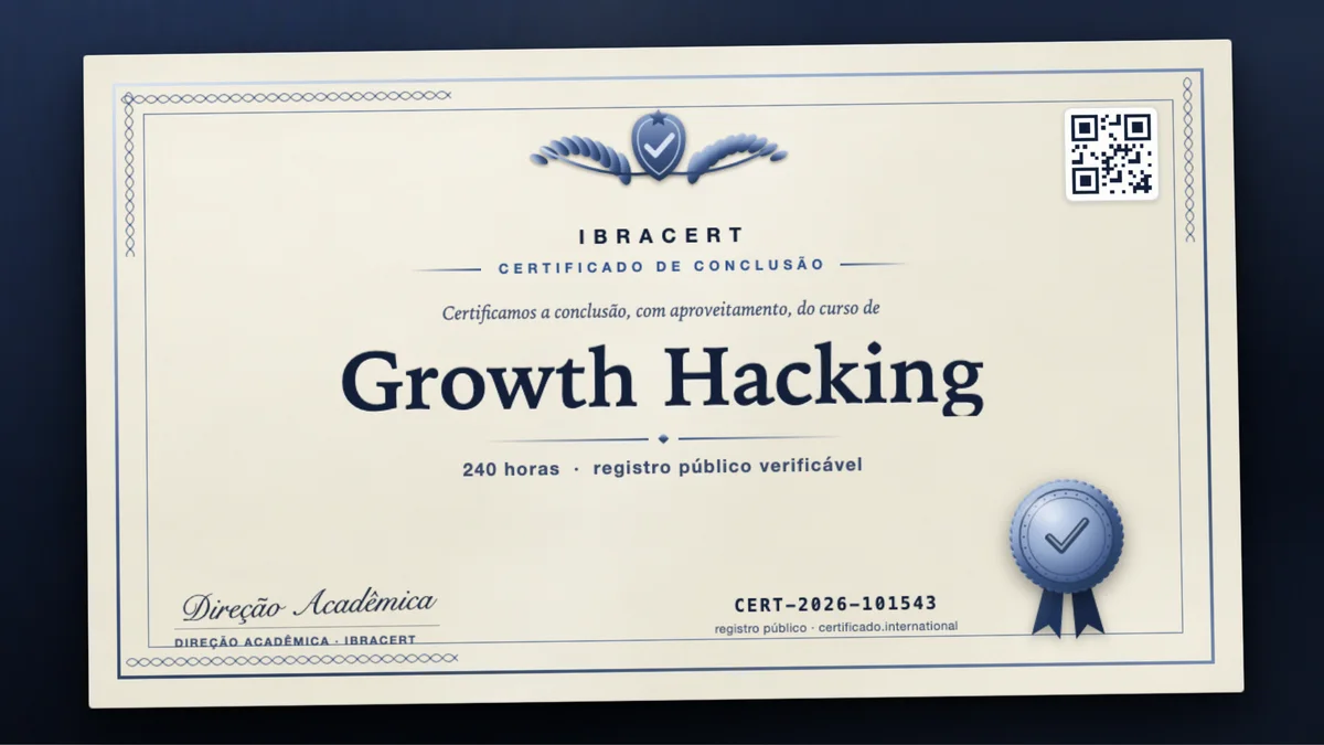 Capa do curso Growth Hacking