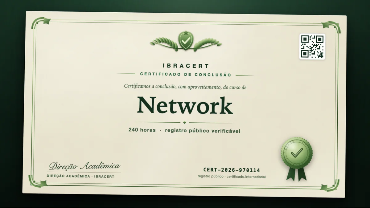 Capa do curso Network