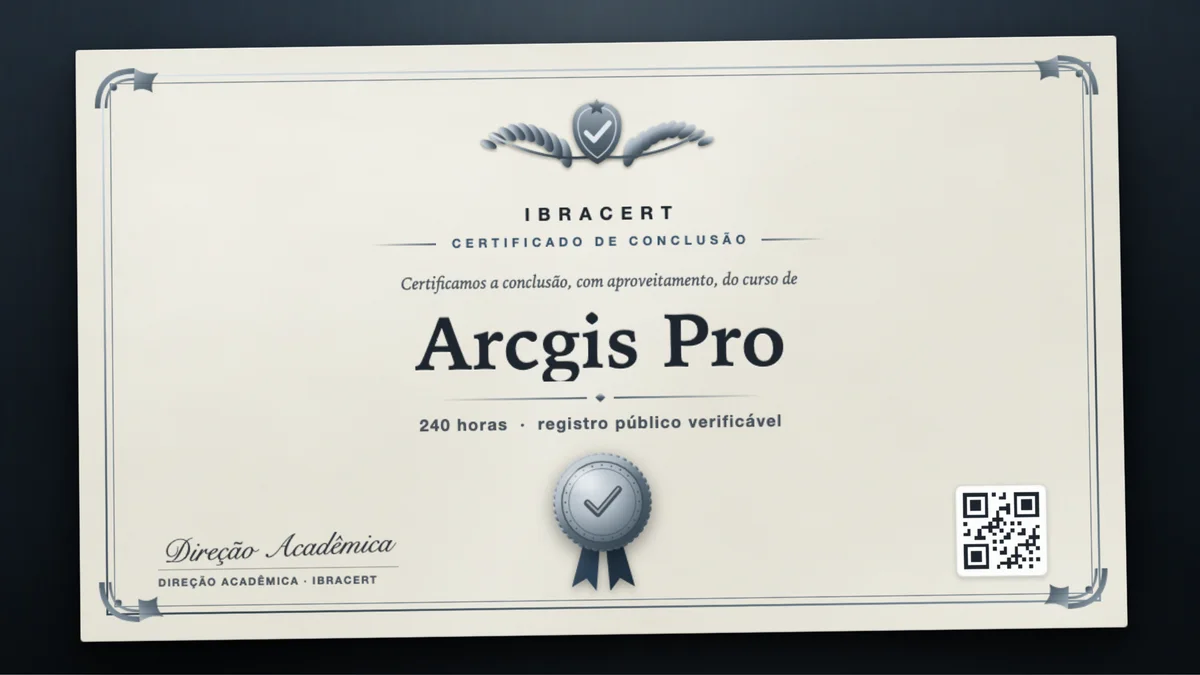 Capa do curso Arcgis Pro