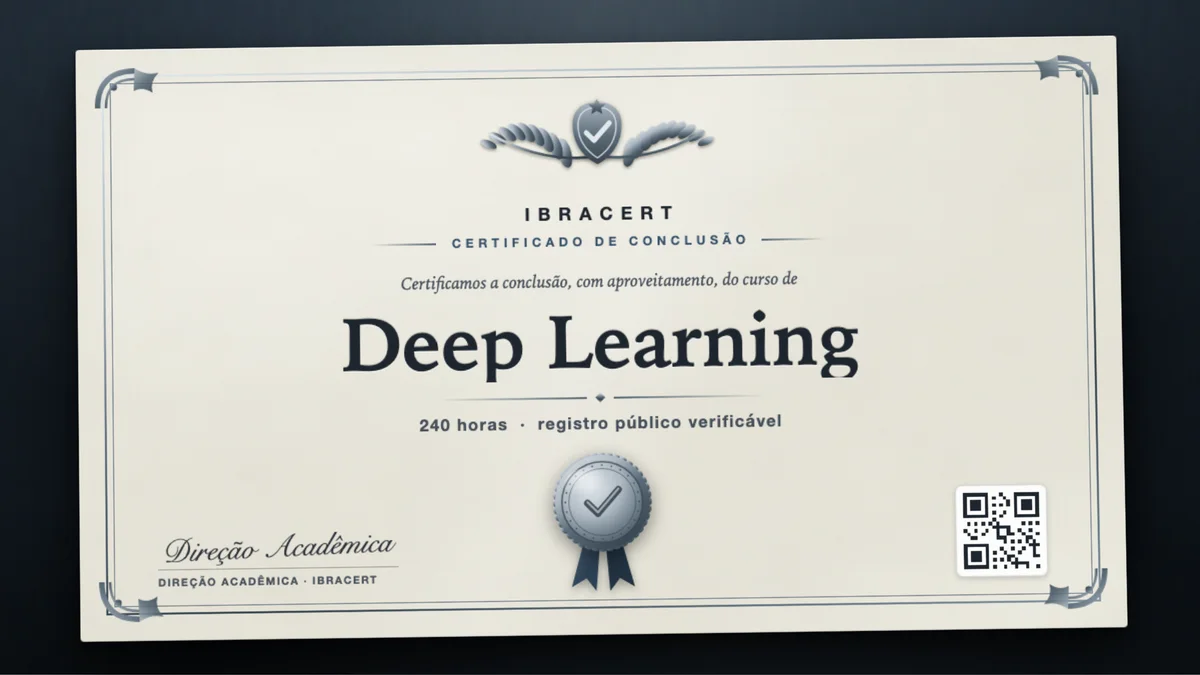 Capa do curso Deep Learning