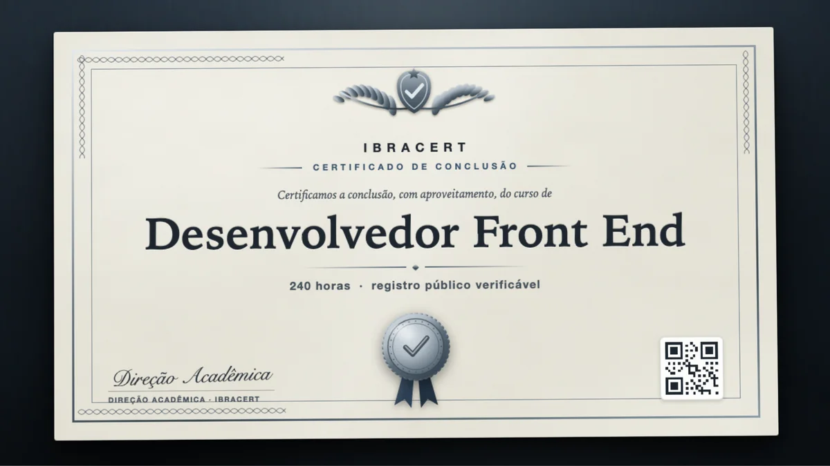 Capa do curso Desenvolvedor Front-end