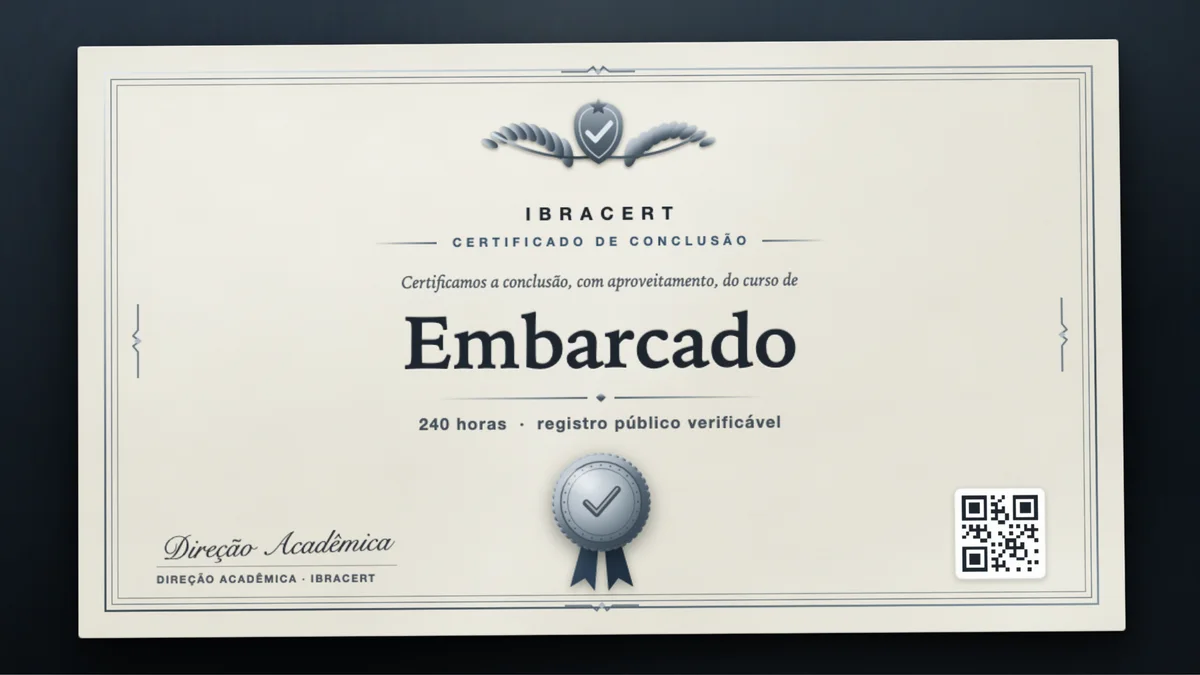 Capa do curso Embarcado