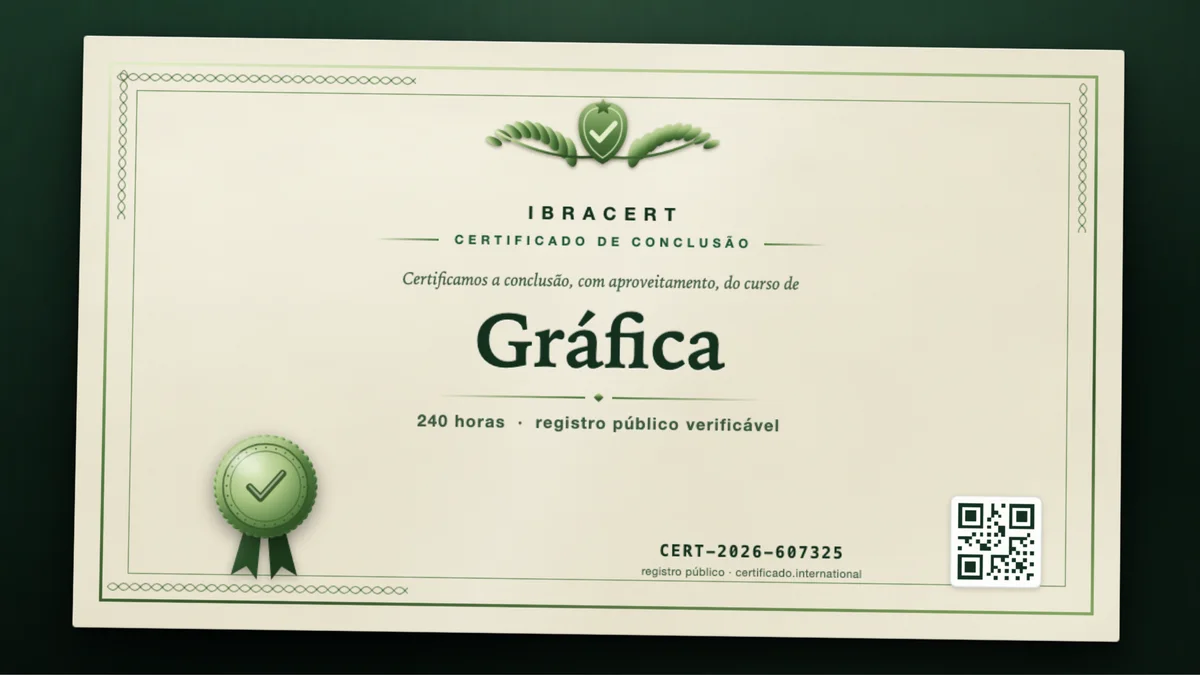 Capa do curso Gráfica