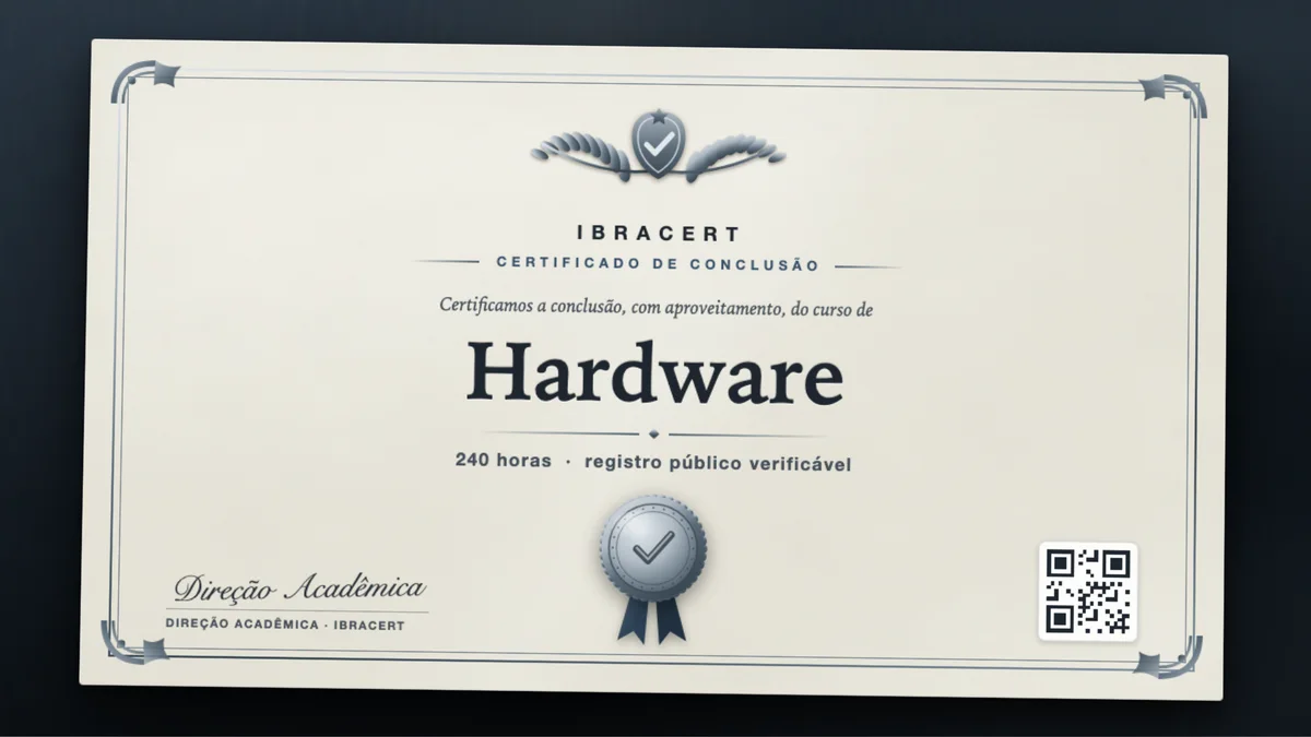 Capa do curso Hardware