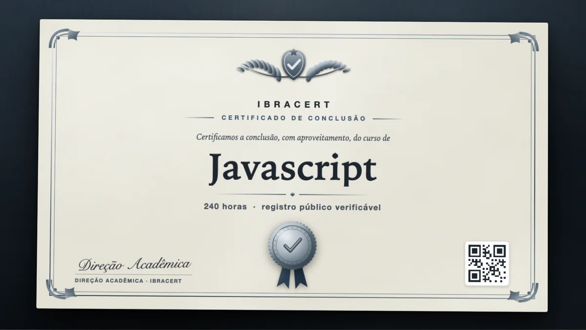 Capa do curso Javascript